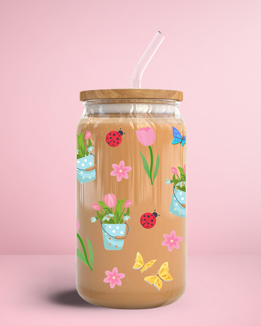 16 oz Clear Glass Cup