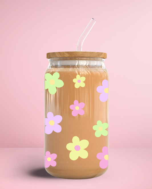 16 oz Clear Glass Cup