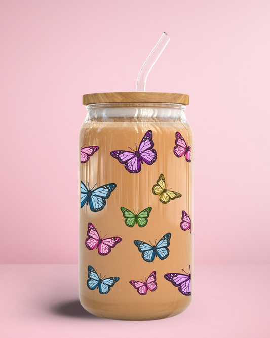 16 oz Clear Glass Cup