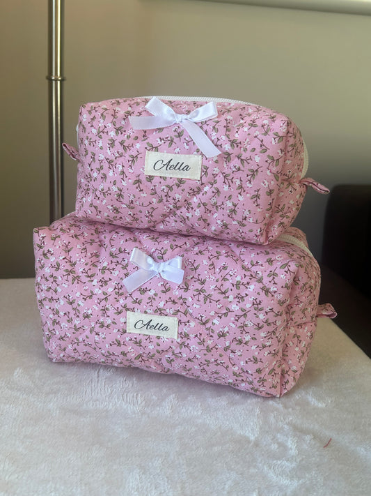 Little Roses Makeup Bag