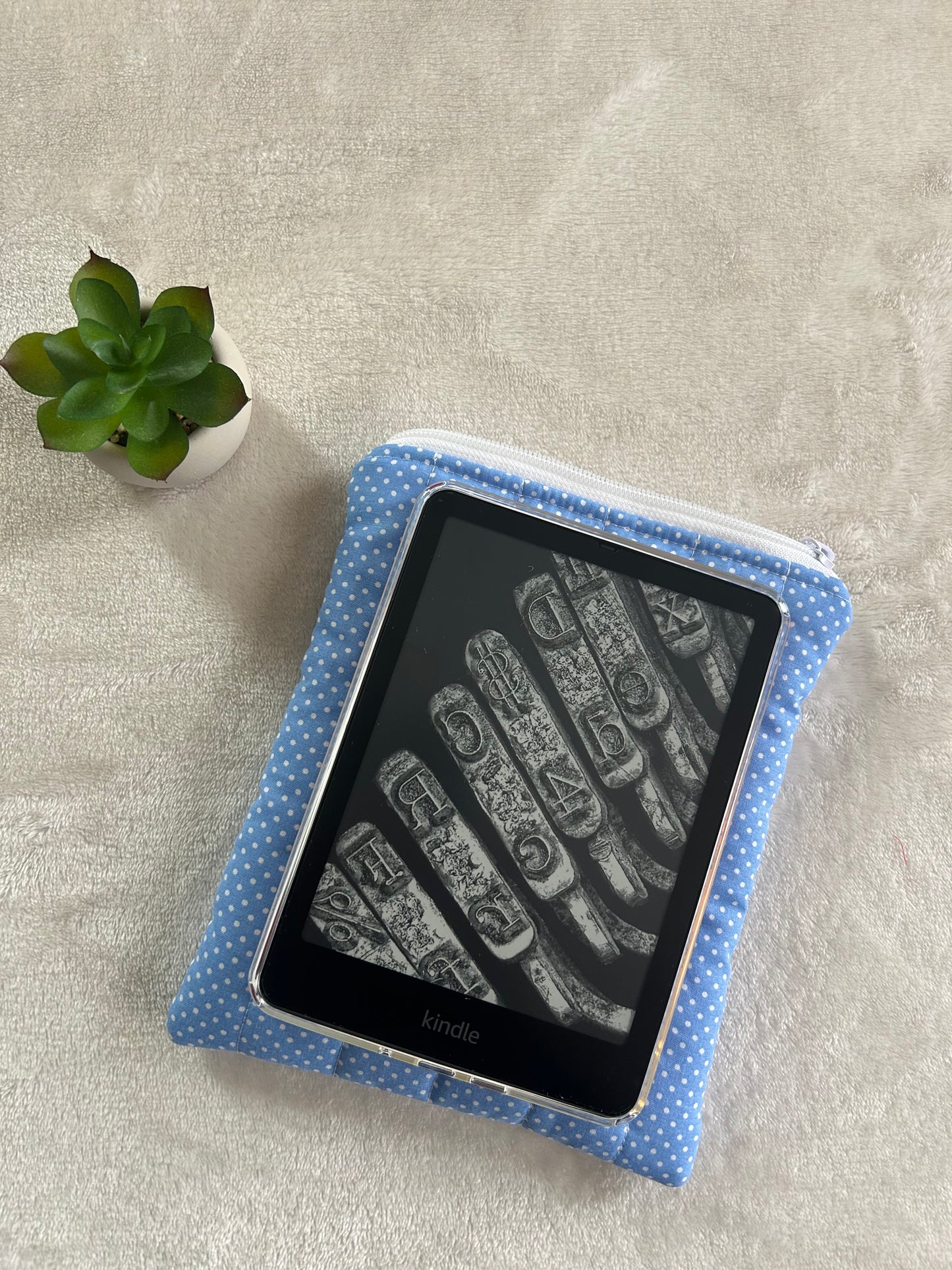 Blue Dot Kindle Sleeve