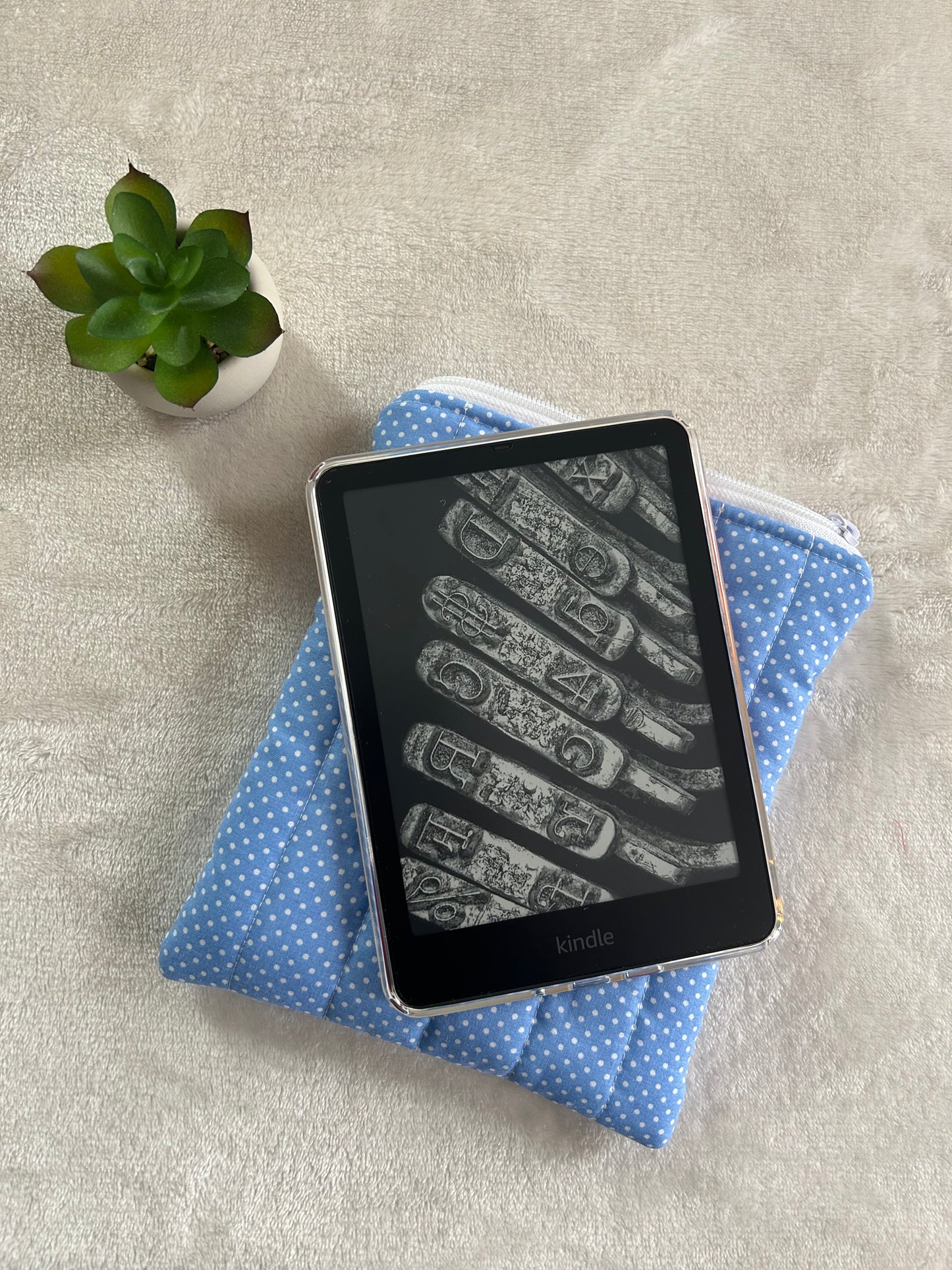Blue Dot Kindle Sleeve