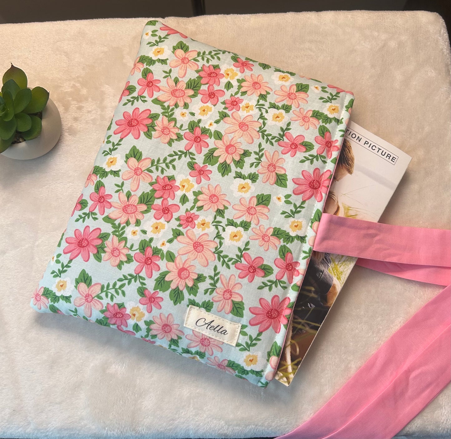 Colorful Garden Book Sleeve