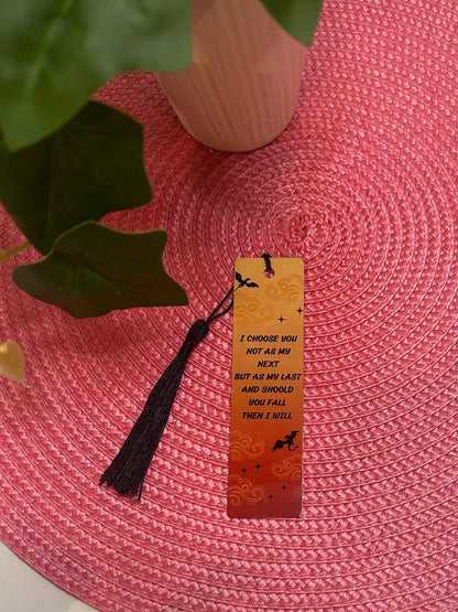 Bookmarks Inspired by Fourth Wing books
